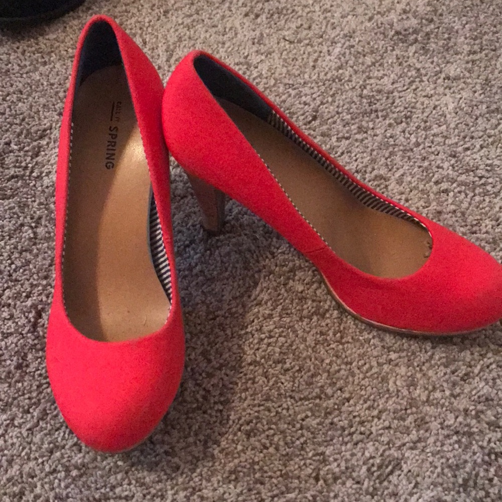 Ruby red heels